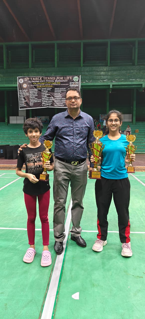 Telangana State Ranking Table Tennis Championships