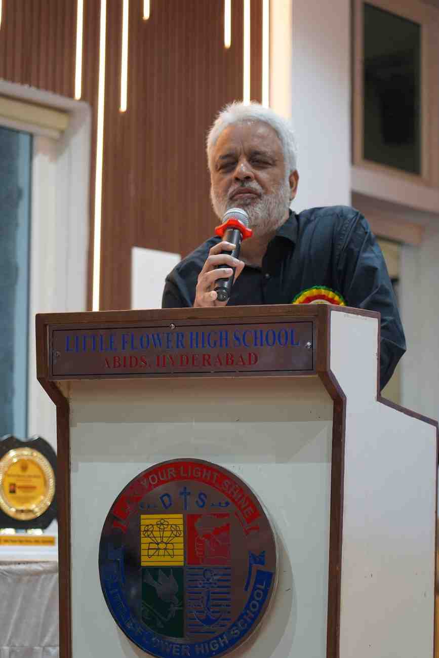 A session on “Road Safety & Good Health” was conducted by Mr. Mohammed Azharuddin (Dt: 11/09/2025)